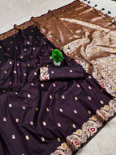 Anupama flower butti best saree shop in surat with price